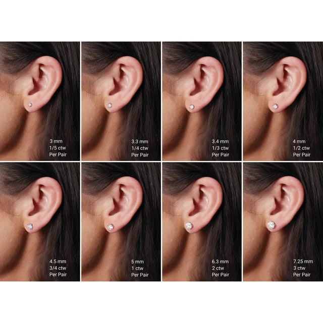 1.0 Carat Total Luxury Studs