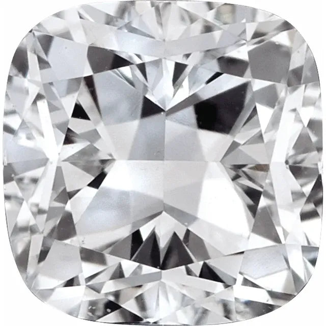 1 CT Cushion Faceted SI1 H Natural Diamond