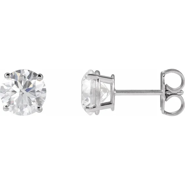 1.0 Carat Total Luxury Studs