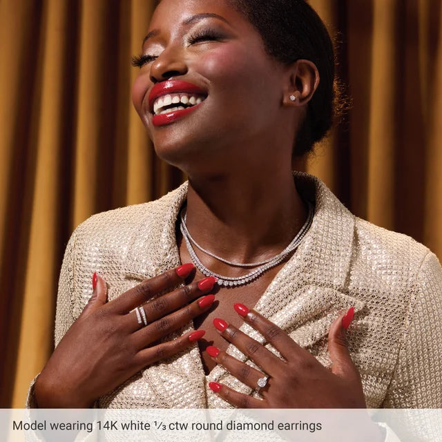 1.0 carat Stud Earrings