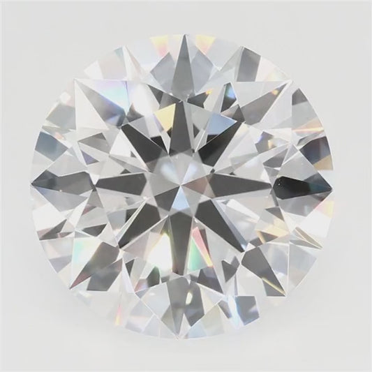 5.00 ct Round Ideal Cut Lab-Grown Diamond